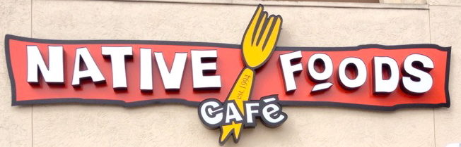 Native Foods Cafe Sign