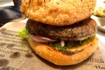 Vegan TJ Burger from Queenstown Public House