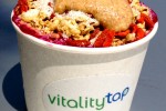 Vegan Half and Half Bowl from Vitality Tap