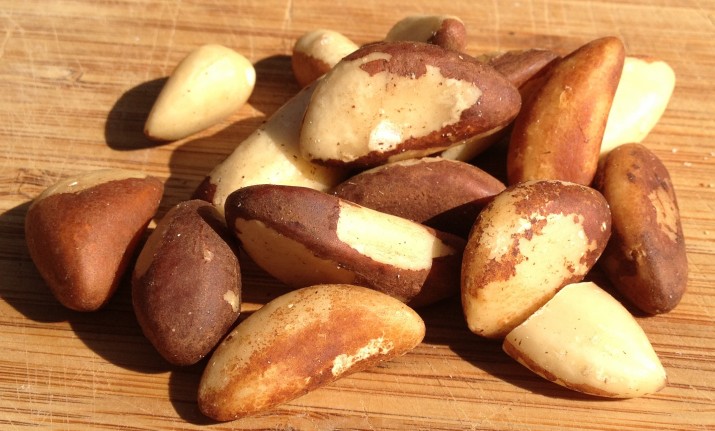 Pile of Brazil Nuts