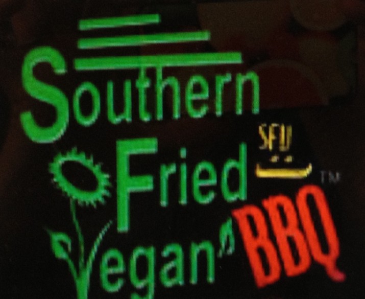 Southern Fried Vegan Sign
