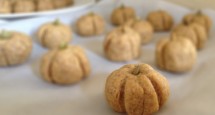 Pumpkin Butter Cookies on Cookie Sheet