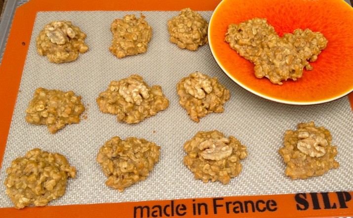 Maple Cookies on Cookie Sheet