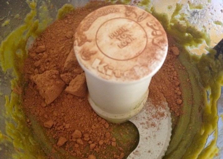Mixing in Cocoa Powder