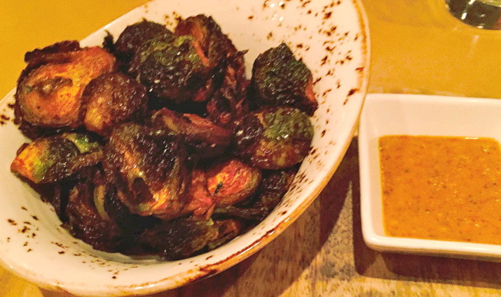Brussels Sprouts with Hot Sauce